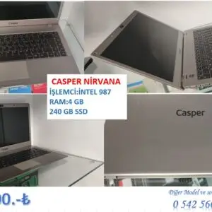 2.EL CASPER NİRVANA 14" NOTBOOK